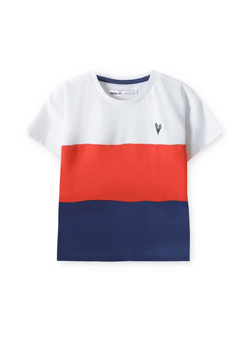 MINOTI Kids Boys T-Shirt And Fleece Short Set