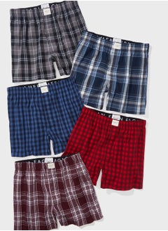 5 Pack Assorted Boxer Shorts