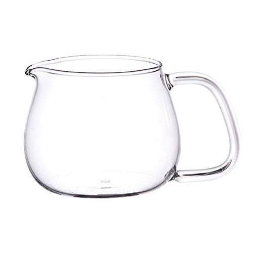KINTO 8293 UNITEA Jug, 15.2 fl oz (450 ml), Glass, Dishwasher and Microwave Safe - Image 1