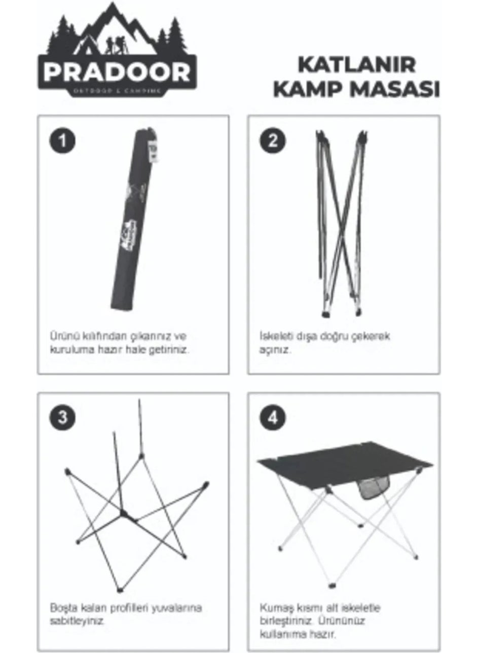 Famebag - Foldable Camping and Picnic Table with Shoulder Strap - Image 1