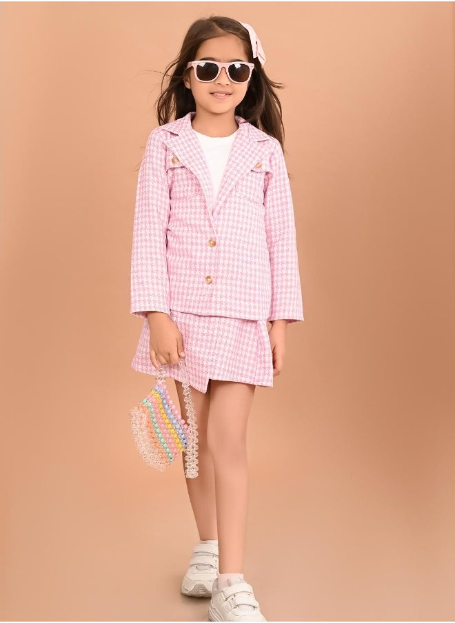 LILPICKS Checked Co-ord Set  - Image 1