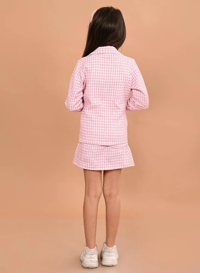 LILPICKS Checked Co-ord Set
