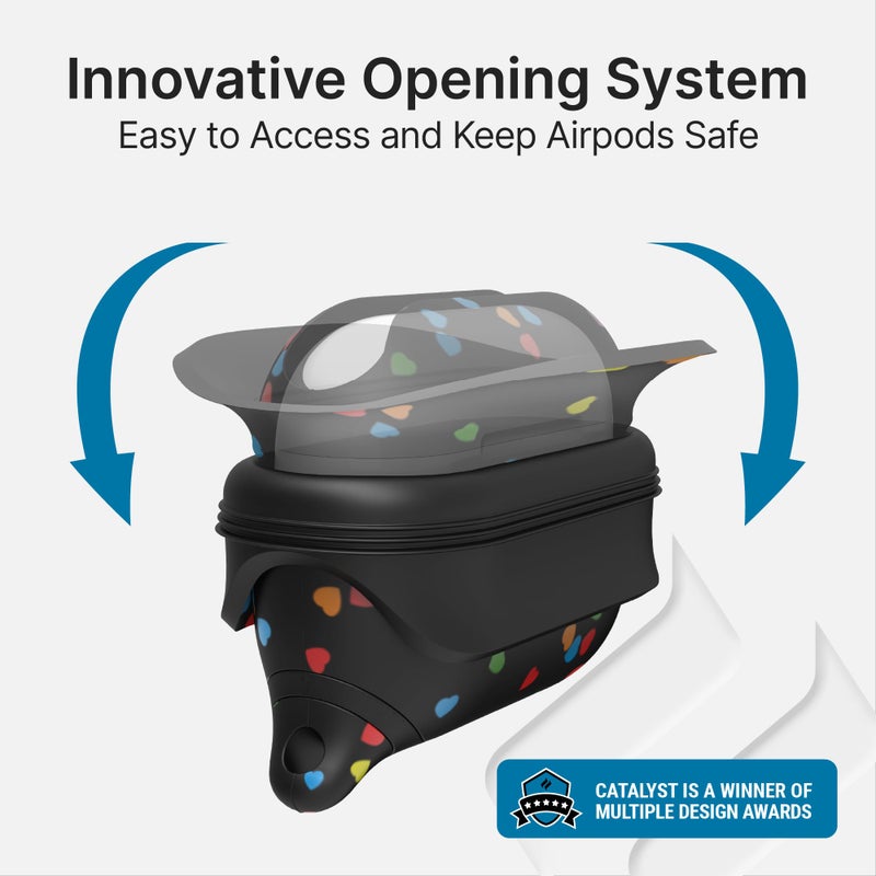 Catalyst Waterproof Case for AirPods Pro 2nd Generation and AirPods Pro 1st Generation - Wireless and USB-C Charging Compatible, One Piece Design, High Drop Protection Case with Carabiner - Image 4