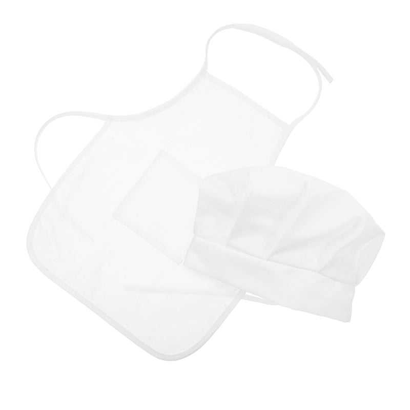 Large Chef Hat Apron Set Baby Newborn Outfit Photo Props - Image 2