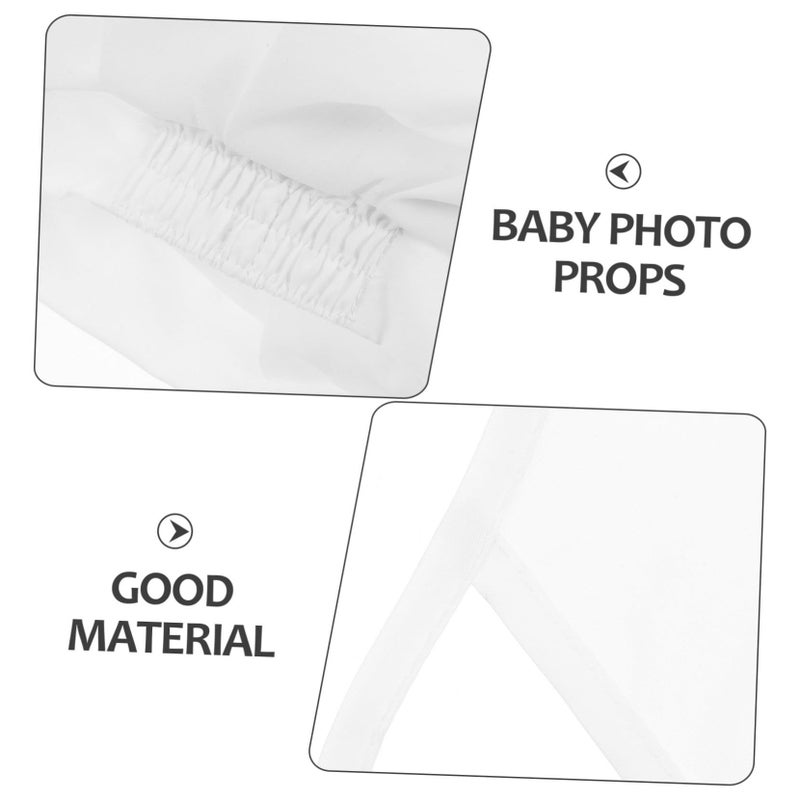 Large Chef Hat Apron Set Baby Newborn Outfit Photo Props - Image 4