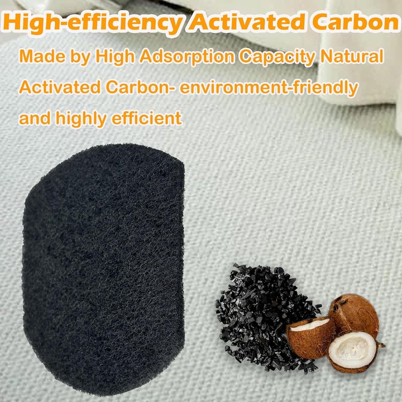 8 pcs diaper bucket deodorant replacement pack, activated carbon deodorant filter element - Image 4