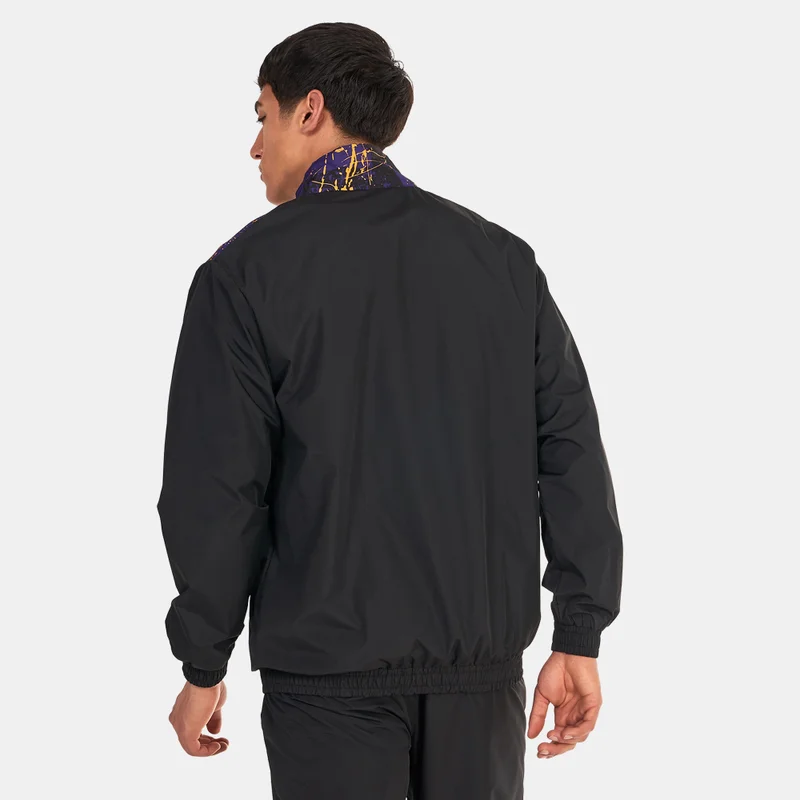 NEW ERA Los Angeles Lakers Allover Print Panel Track Jacket