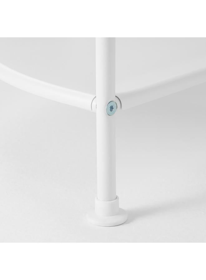 erorex Corner shelf unit, white, 35x156 cm - Image 2