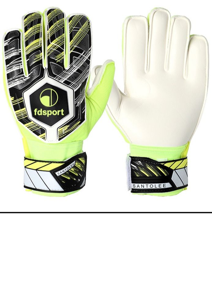 fdsport Goalkeeper Gloves Finger Protection Latex Soccer Breathable Gloves - Image 1
