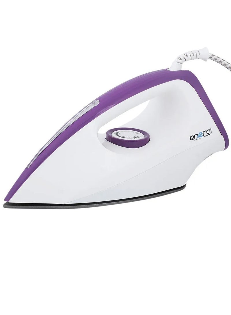 Energi 1200W Dry Iron EG225 White - Image 1