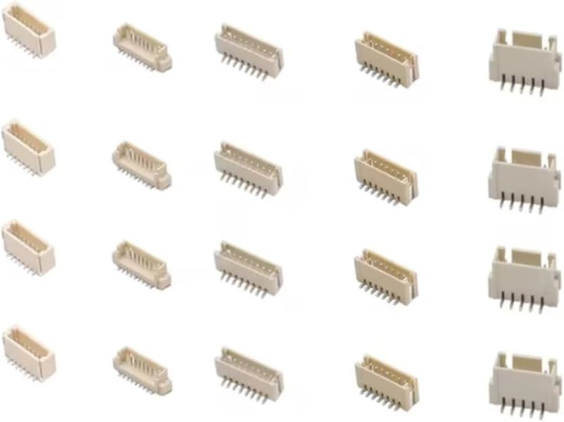 SH1 0mm 5P Vertical Housing Case Angle Needle Connector 2 3 4 5 6 7 8 9 10 Pin - Image 1