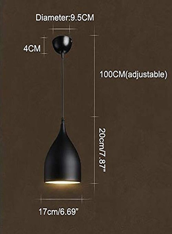 VILRO E 27 Metal Oval Ceiling Light BOUL ,60 Watts Outdoor Lighting Exterior Hanging Pendant Light Lamp, Black, Round ( Pack of 2 ) for Home Decorative in Living Room ,Hall ,Bar - Image 4