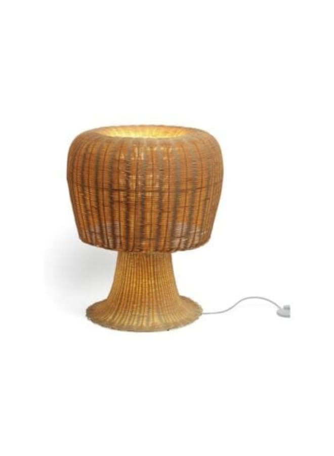 Wahag Boho Bamboo Glow Table Lamp Dimensions (W x H): 35cm x 40cm  - Image 3