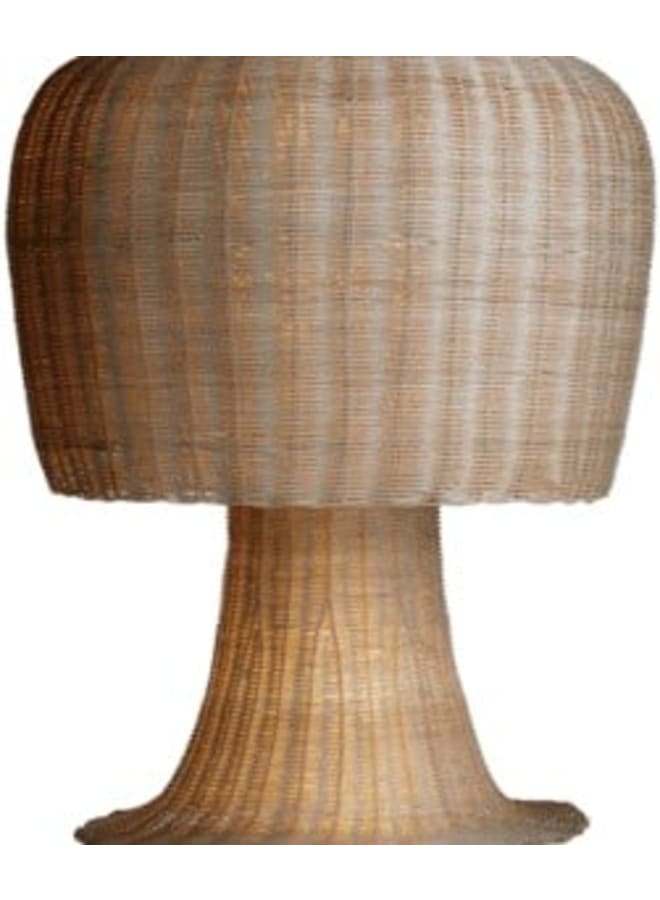 Wahag Boho Bamboo Glow Table Lamp Dimensions (W x H): 35cm x 40cm  - Image 2