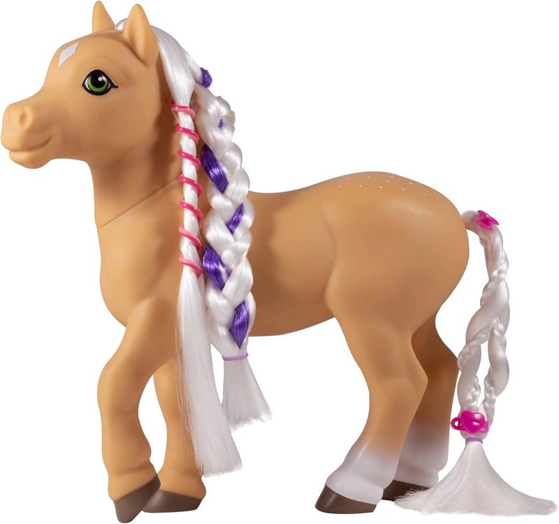 Breyer Horses Mane Beauty Styling Pony  Sunflower  Blonde ExtraLong Silky No Tangle Mane  10 x 35 x 95  9 Accessories and 30 Hair Bands  Horse Toy  Model 7415 - Image 1