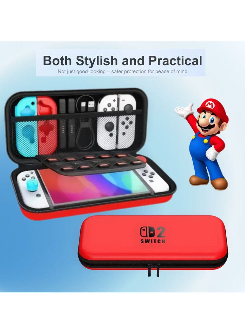 TNGames Upgraded Nintendo Switch2 Carrying Case – Portable Shockproof Hard Shell Protective Case for NS2, Dedicated Anti-Dust Storage Box - Image 2
