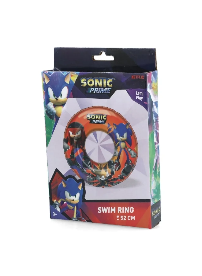 MARVEL Sonic Prime Inflatable Swimming Ring for Kids Multicolour 52 cm INF-RN-10
