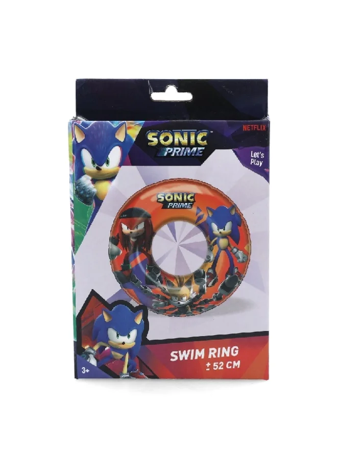 MARVEL Sonic Prime Inflatable Swimming Ring for Kids Multicolour 52 cm INF-RN-10