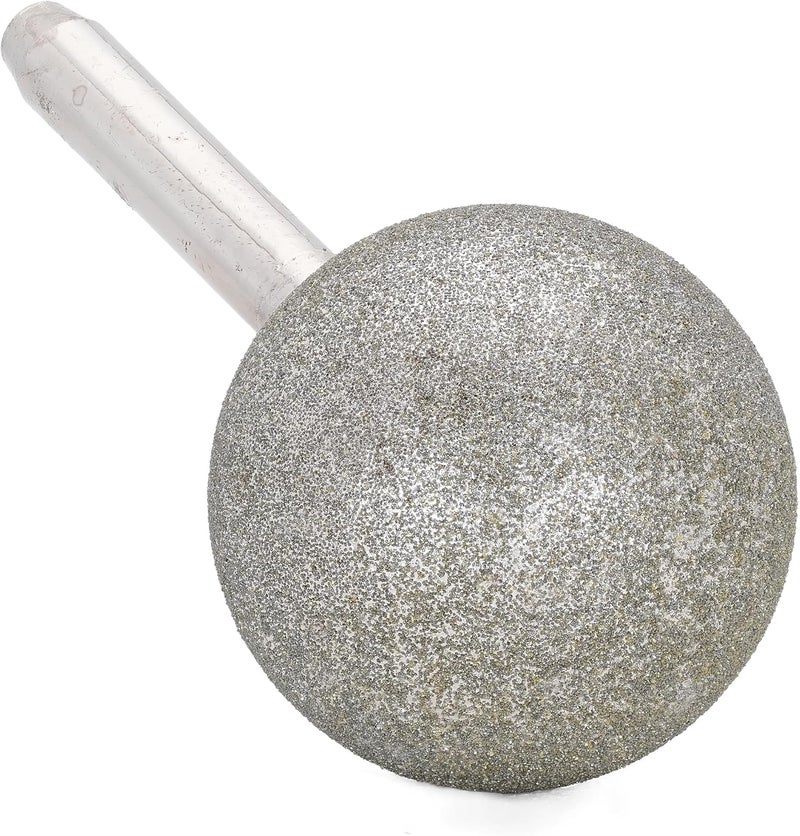 Jingling 40mm 1-9/16" Spherical Head Diamond Grinding Bits Round Ball Burs with Shank 5/16" Grit 80 Tools for Stone - Image 3