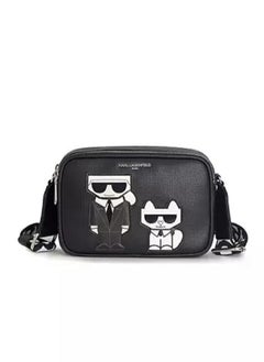Karl Lagerfeld Maybelle Double Zip Charm Crossbody