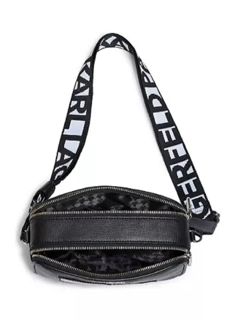 Karl Lagerfeld Paris - Karl Lagerfeld Maybelle Double Zip Charm Crossbody - Image 1