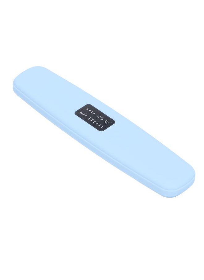 Thoraya - Bone Conduction Sleep Speaker Stereo Sound Portable Wireless Bluetooth Under Pillow Sleep Speaker MP3 Player for Home Blue - Image 1