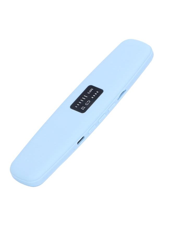 Thoraya - Bone Conduction Sleep Speaker Stereo Sound Portable Wireless Bluetooth Under Pillow Sleep Speaker MP3 Player for Home Blue - Image 1