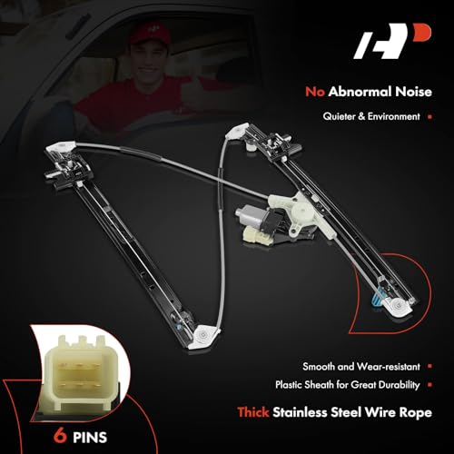 A-Premium Power Window Regulator with Motor Compatible with Land Rover Discovery L462 2017-2020 with Auto-up Front Passenger Side - Image 5