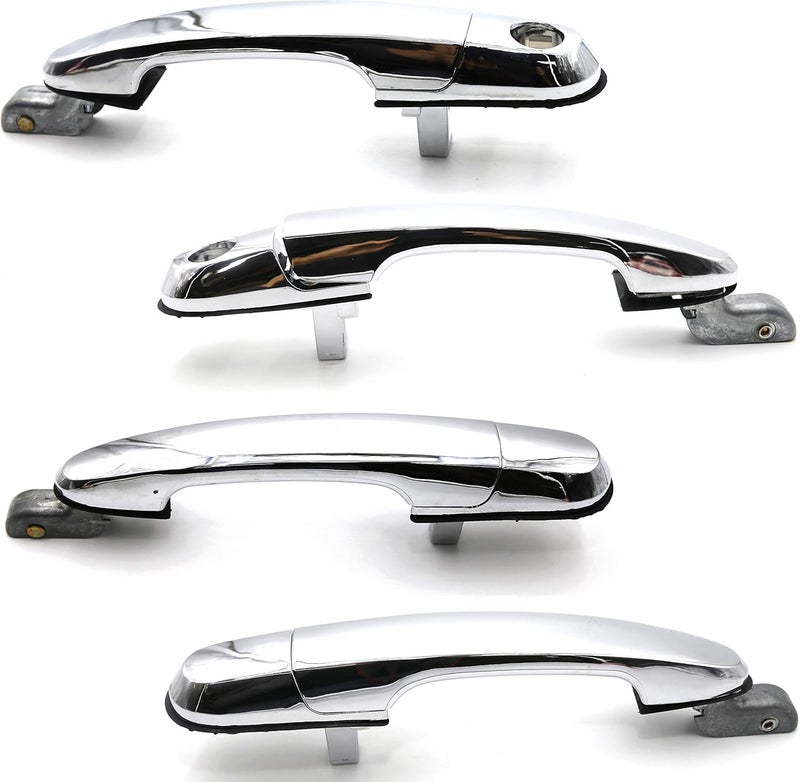 Otois 4Pcs Chrome Door Handle Set for Hyundai Tucson 2005-2009 - Image 1