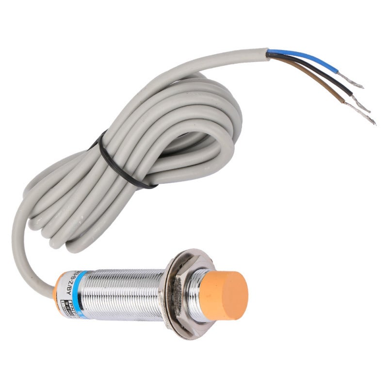 Proximity Switch 10mm Inductive Sensor Brass Nickel Plated - Shockproof Non-Contact Detection - Corrosion Resistant for Machine Tool Metallurgy Industry - Image 4