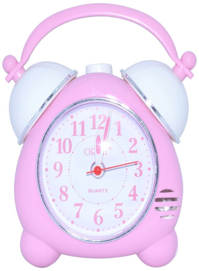 Orpat Beep Alarm Clock (Pink, TBB-777)