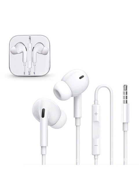 For IPhone Wire Control Bluetooth Headset Apple/Android/Huawei Wired In-line Headset Type-c In-ear-Color:Third Generation Round Mouth Android Universal Headphones