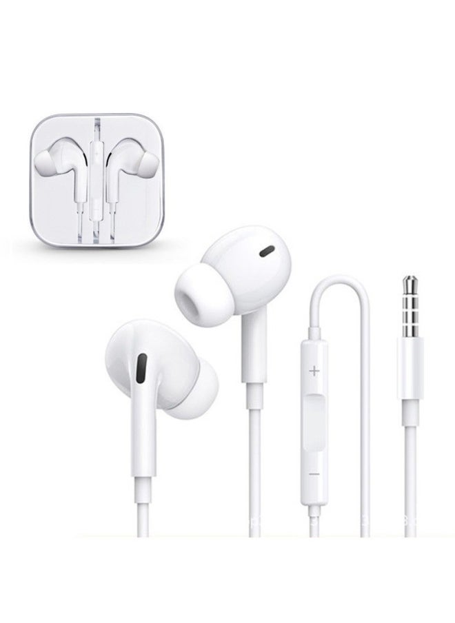 Generic For IPhone Wire Control Bluetooth Headset Apple/Android/Huawei Wired In-line Headset Type-c In-ear-Color:Third Generation Round Mouth Android Universal Headphones  - Image 1