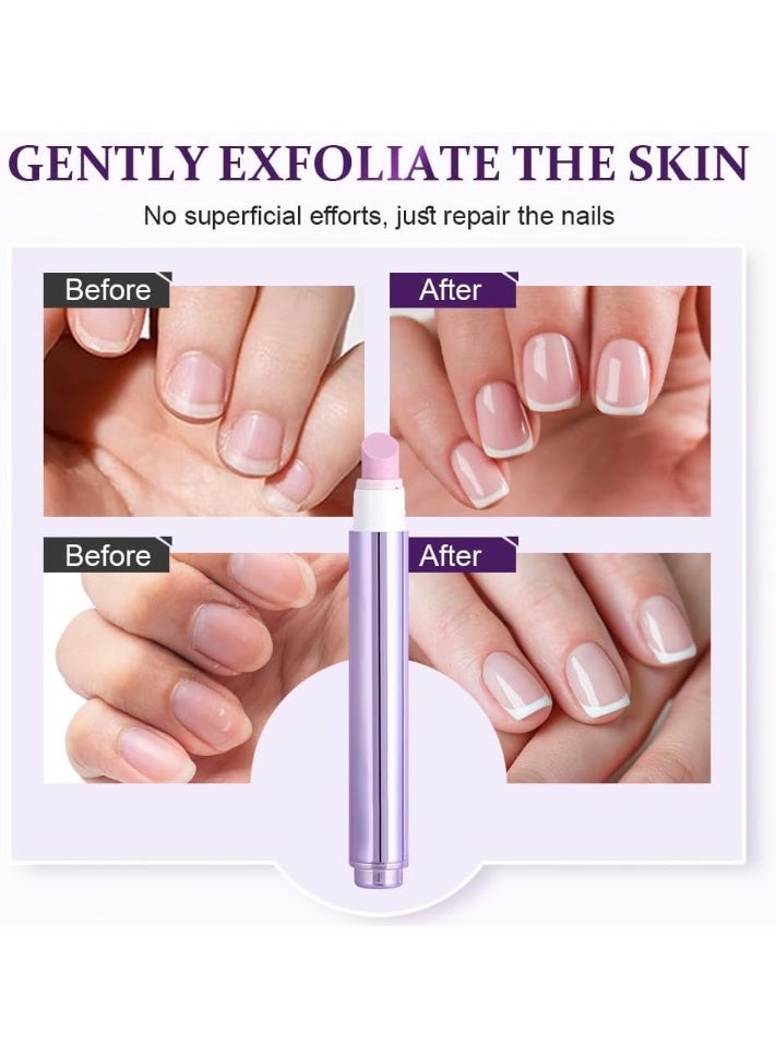 CMGTYYD 3-in-1 Cuticle Oil Pen with Ceramic Tip, Nail Treatment for Hangnails, Dry & Damaged Nails, Cuticle Pusher & Remover, Nail Care Pen - Image 4