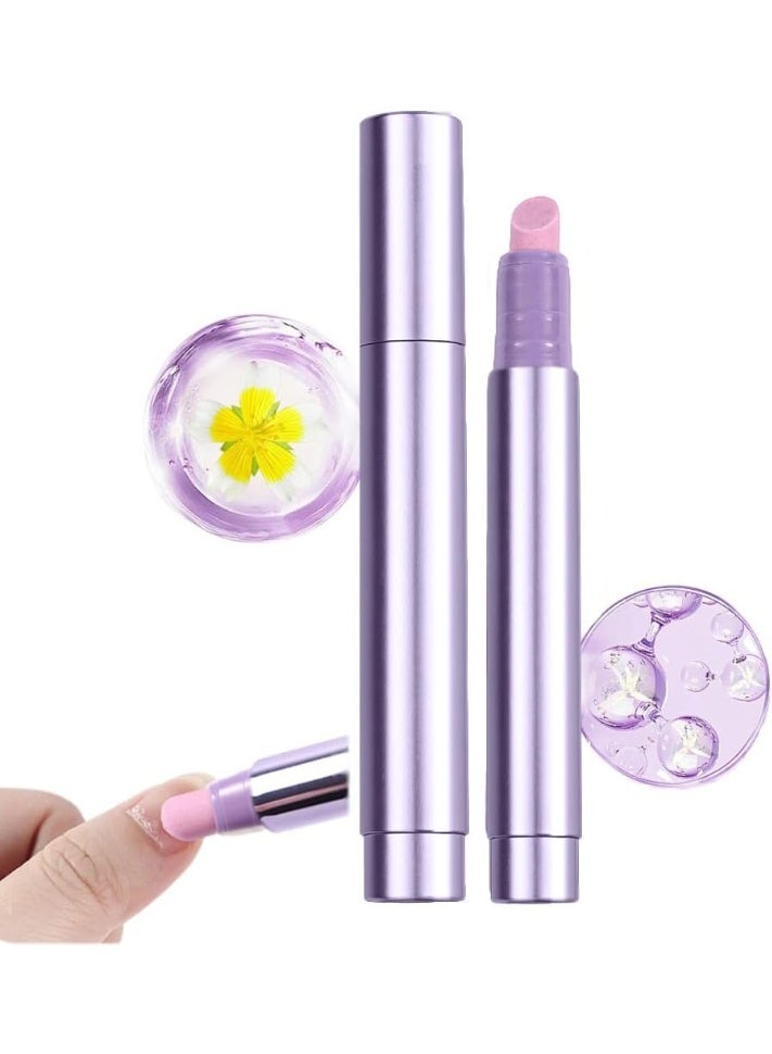 CMGTYYD 3-in-1 Cuticle Oil Pen with Ceramic Tip, Nail Treatment for Hangnails, Dry & Damaged Nails, Cuticle Pusher & Remover, Nail Care Pen - Image 1