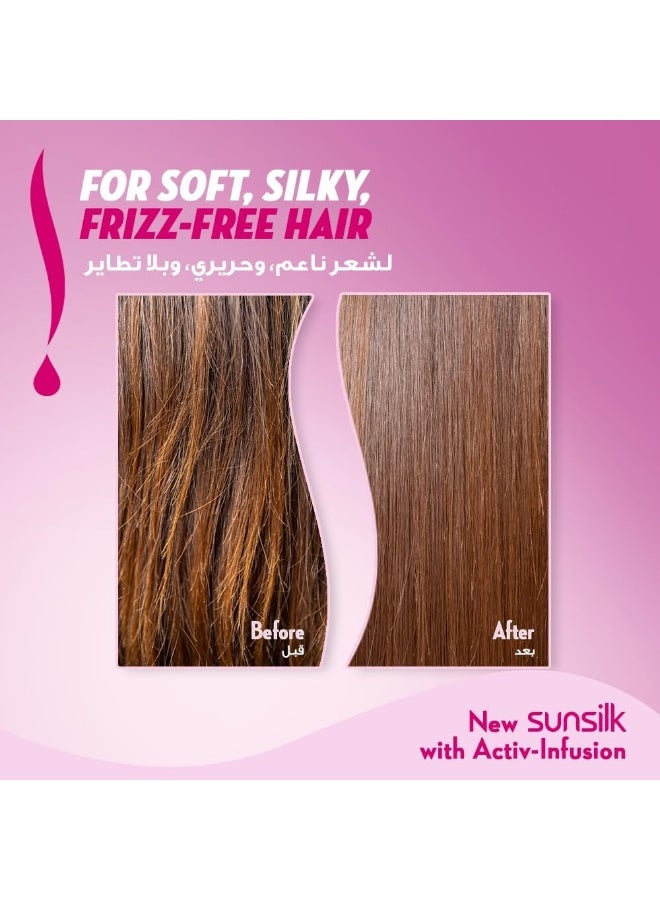 Sunsilk Shampoo Shine & Strength, 400ml + Sunsilk Conditioner Shine & Strength, 320ml, white - Image 4