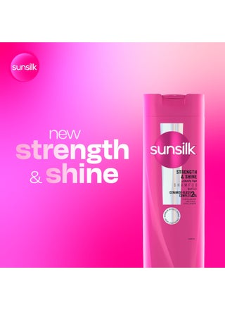 Sunsilk Shampoo Shine & Strength, 400ml + Sunsilk Conditioner Shine & Strength, 320ml, white - view 3