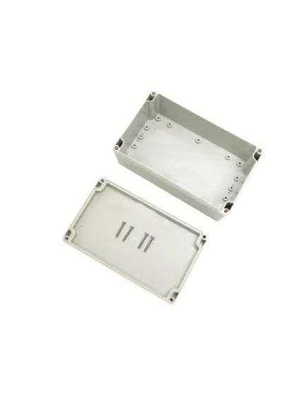 TESSERACT TESSERACT IP65 Waterproof ABS Junction Box Enclosure for Electronic Panels I Insulating Durable Power Junction Box Quantity 1 Enclosure Box with screws Dimension 50mm x 52mm x 35mm Color Grey  - Image 3