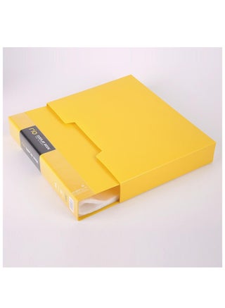 80-Pocket Clear Display Book With Case Assorted Colours - view 2