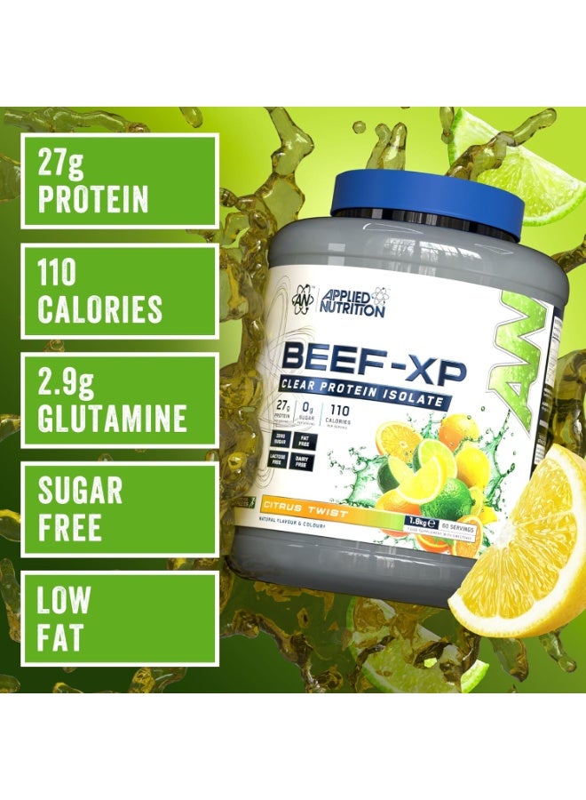 Applied Nutrition Beef XP Clear Protein Isolate - Citrus Twist - (1.8 KG) - Image 3