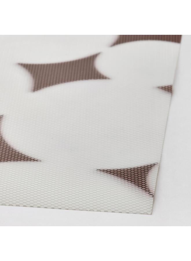 Zaboon Place mat, patterned black/white, 36x29 cm - Image 2