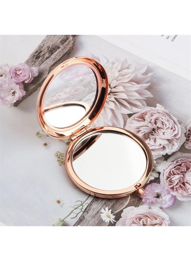 MYOSPARK Princess The Frog Inspired Gift Princess Fans Gift Tiana Princess Compact Makeup Mirror Jewelry Frog Lover Gift Fandom Gift (P-Frog Mirror) - Image 1