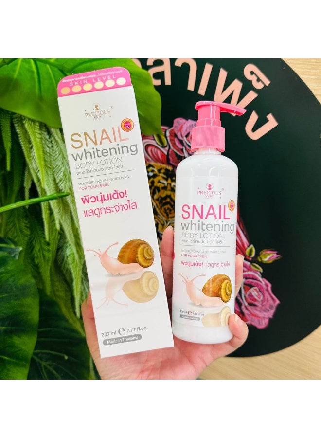 Snail Whitening Body Lotion 230ML - Image 1