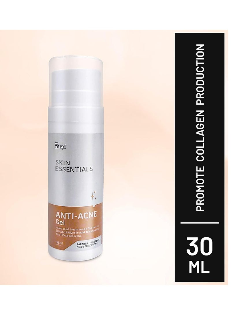 ForMen Anti Acne Gel with Niacinamide Salicylic Acid For Men Acne Prone Skin Fight Acne Scarring 30gm - Image 2