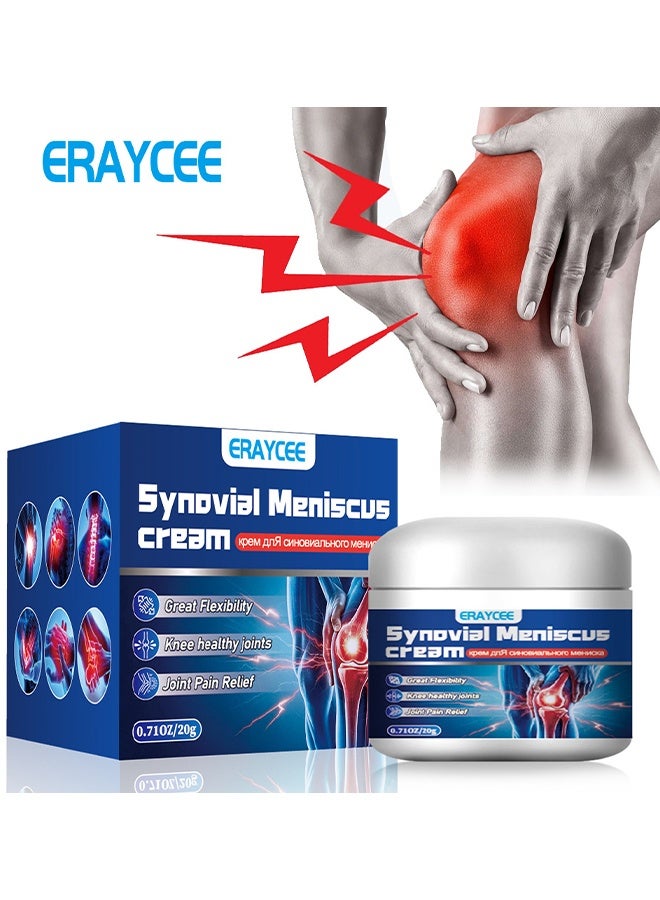 ERAYCEE Synovial Meniscus Cream, Pain Relief Ointment, Promote Mobility And Flexibility, Support Joint Health, Encourage Joint Strength And Density, 20G - Image 1