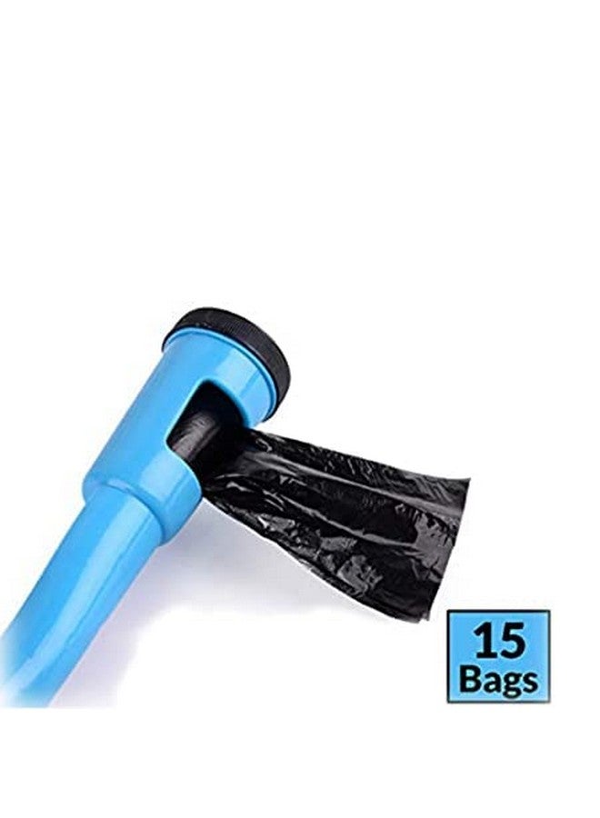 مجرفة نفايات الكلاب والقطط مع كيس نفايات مدمج (قد يختلف اللون) - Image 3