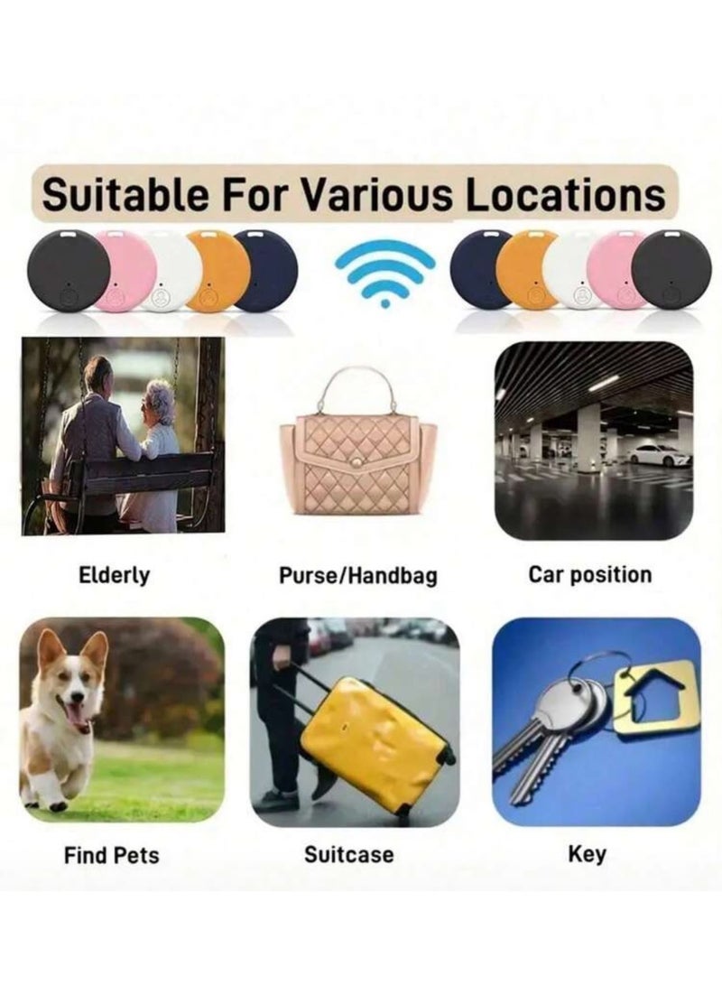 Pink Wireless Smart GPS Tracker – Bluetooth Anti-Lost Locator for Keys, Wallets & Pets - Image 3