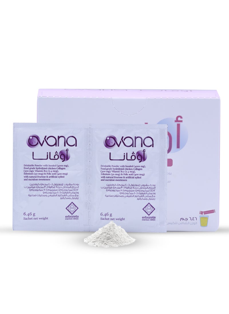 Sulinda Ovana, Inostol, Collagen, 20 Sachets Food Supplements  - Image 5