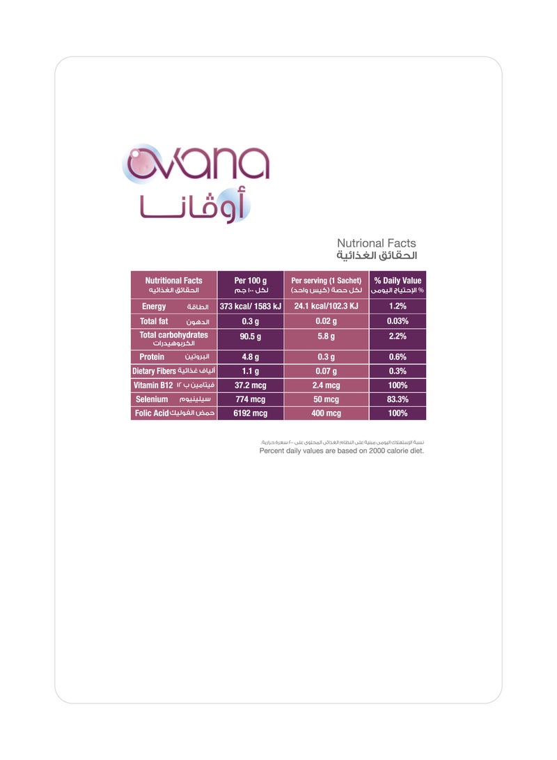 Sulinda Ovana – Inositol 4 gm & Collagen 300 mg – Lemon Flavor – 20 Sachets - Image 2