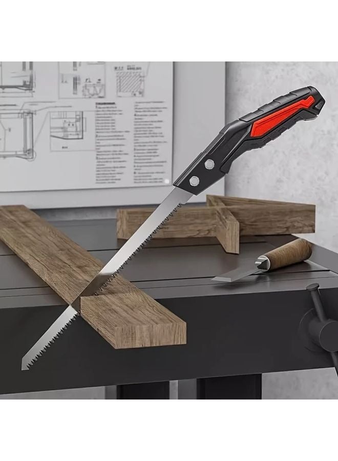 Manual Hand Saw For Woodworking And Gardening Metal Construction Durable Blade - Image 2